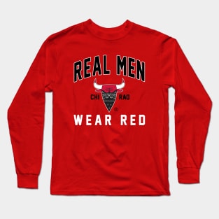 REAL MAN WEAR RED Long Sleeve T-Shirt